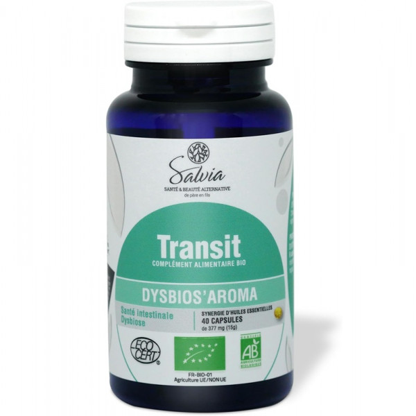 Transit Dysbios'aroma bio - Candida 40 capsules - Salvia - 2
