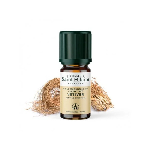 Huile essentielle Vétiver bio 5 ml - 1 - 2
