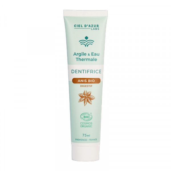 Dentifrice Anis Digestif 75 ml – Argile & Eau Thermale - 1
