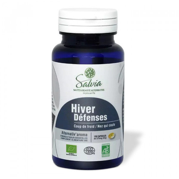 Alternativ'aroma Hiver Défenses 120 capsules - Salvia - 1