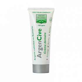 Crème dentaire Argent Colloïdal 100 ppm Argencive 50ml - 1