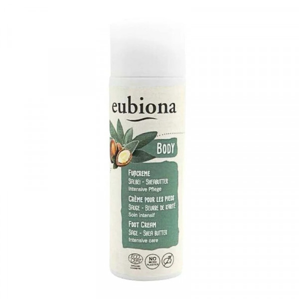 Crème Pieds Anti-Transpirant à la Sauge Bio - Eubiona - 1
