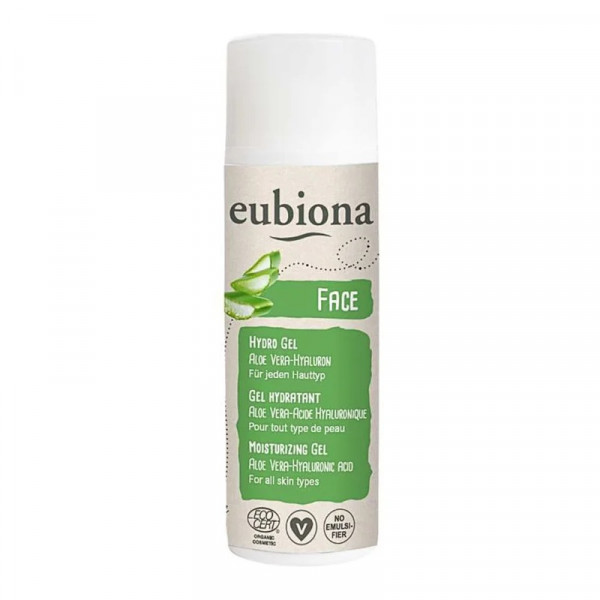 Gel Hydratant Visage Aloe Véra & Acide Hyaluronique - Eubiona - 1