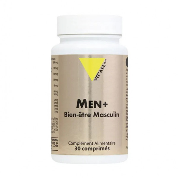 Men+ Complexe anti-âge pour homme 60 comprimés - Vitall+ - 1