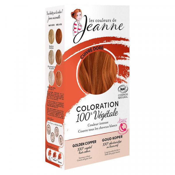 Coloration Végétale Cuivré Doré – Les Couleurs de Jeanne - 1