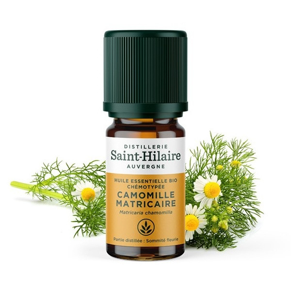 Huile Essentielle de Camomille Matricaire Bio - Saint Hilaire - 1