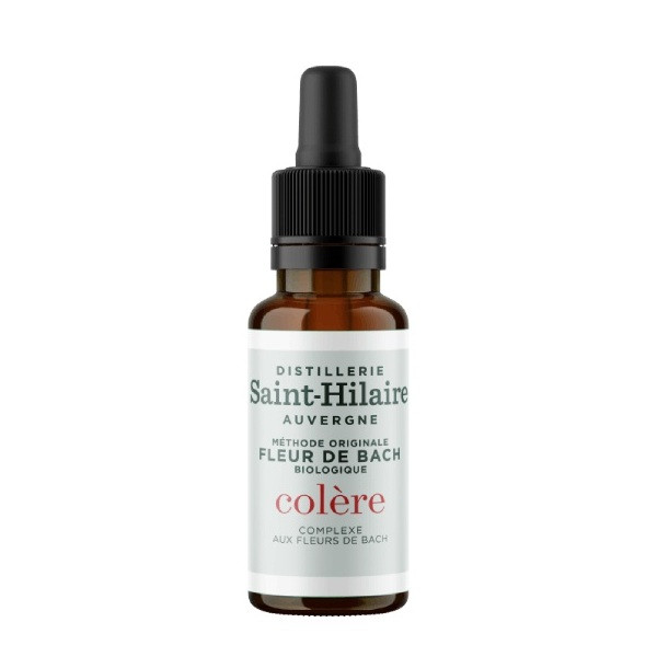 Elixir fleur de Bach Bio Colère 20 ml - Saint Hilaire - 1