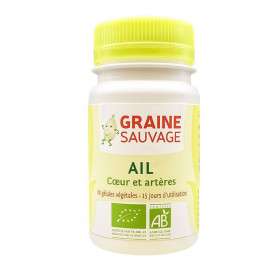 Ail bio 60 gélules- Candidose - Graine Sauvage - 1