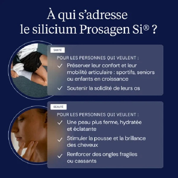 Silicium en gélules : Acide orthosilicique - Dynveo - 3