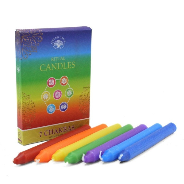 Bougies à rituel - 7 Chakras - 1