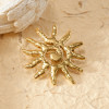 Broche soleil spirale - 2
