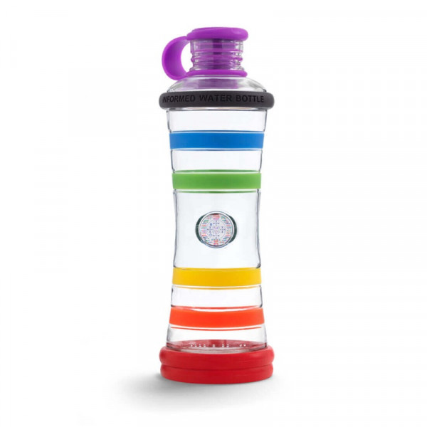 Bouteille i9 Mixte Arc en ciel- Équilibre tous les chakras - 1