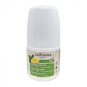 Déodorant roll-on revigorant menthe citron bio 50 ml - Eubiona - 1