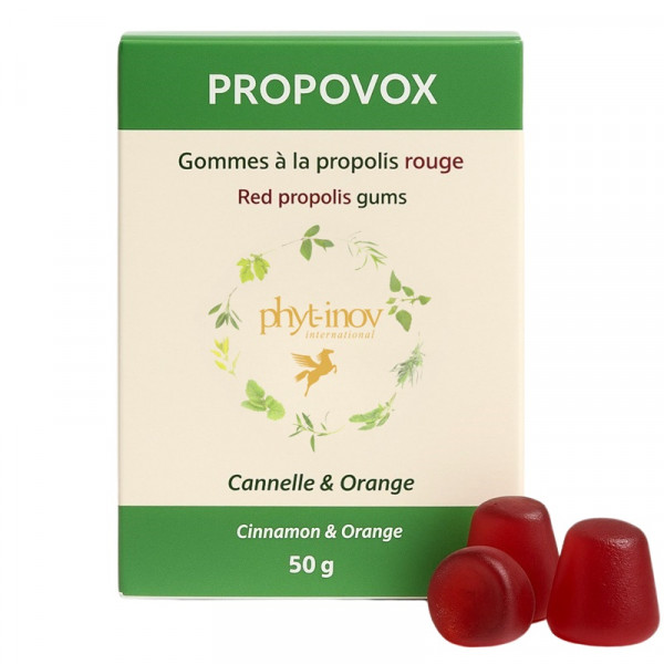 Propovox Gommes à la Propolis Rouge - Phyt inov - 1
