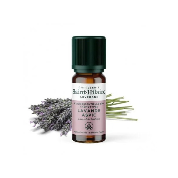 Huile essentielle Lavande aspic Bio - Saint Hilaire - 4