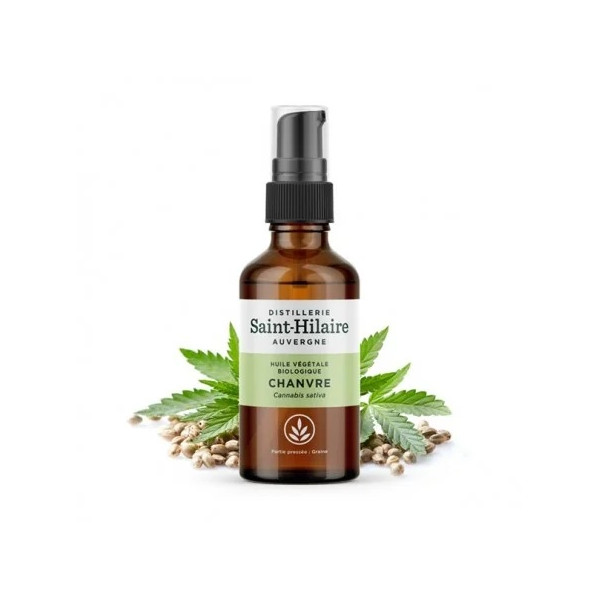 Huile Végétale Chanvre Bio 50 ml - Saint Hilaire - 2