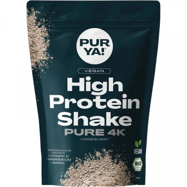 High Protein Shake Pure 4K Bio 300 g - PURYA! - 1