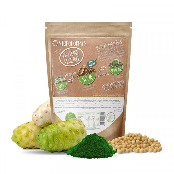 Protéines végétales poudre Stopoformes 450 g - Janine Benoit - 2