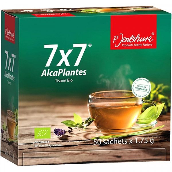 Infusions 7x7 alcaplantes 50 sachets bio - J.Pentschura - 1