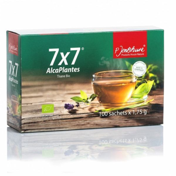 Infusions 7x7 alcaplantes 100 sachets bio - Jentschura - 2