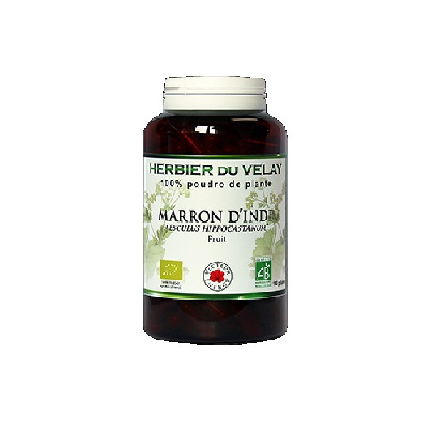 Marron d'Inde Bio 180 gélules - Vecteur Energy - 1