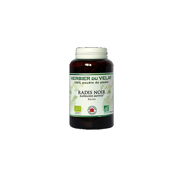 Radis noir Bio 180 gélules - Vecteur Energy - 1