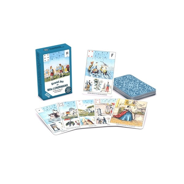 Grand Jeu de Mlle Lenormand - Jeu divinatoire de 54 cartes - 2