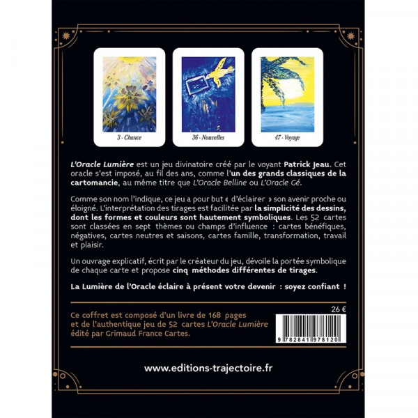 L'Oracle Lumière - Coffret jeu + livre - 2