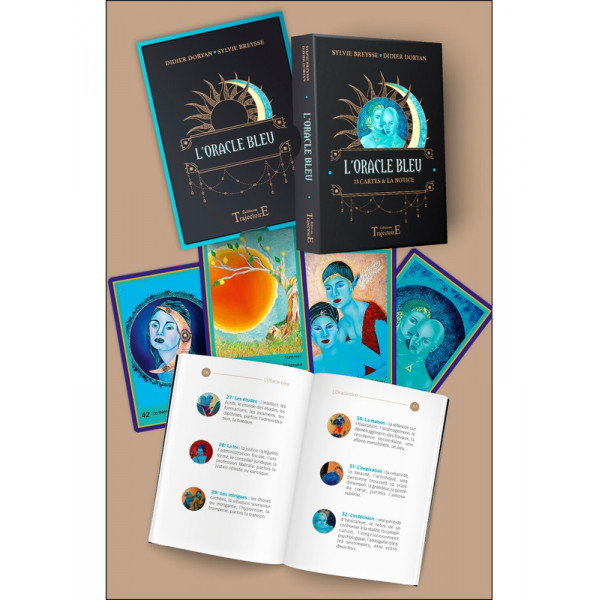 L'Oracle Bleu - 73 cartes & la notice - Coffret - 1