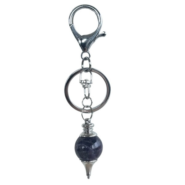 Porte-clés Pendule Améthyste - 1