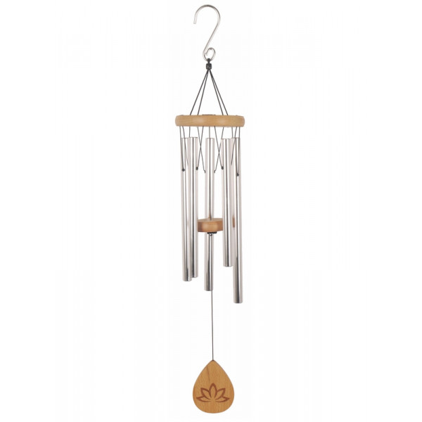Carillon à vent Lotus 81 cm - Omsaé - 1