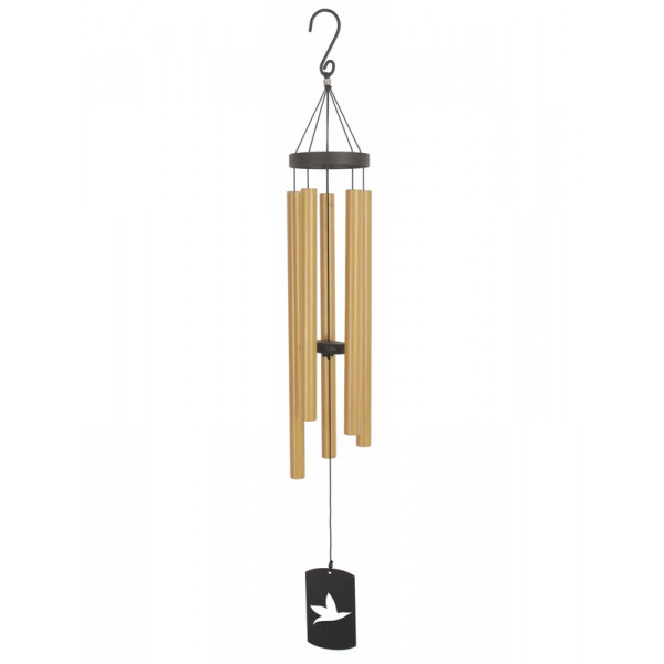 Carillon à vent Imitation Bambou 107 cm - Omsaé - 1