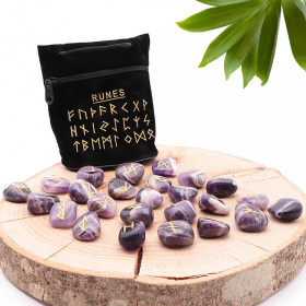 Runes divinatoires en Améthyste - 1