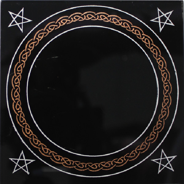Miroir noir de divination – Carré 10 x 10 cm - 1