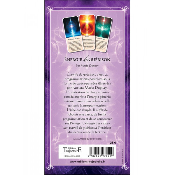 Energie de guérison - Cartes pensées - 1
