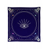 Nappe de divination bleue Message à l'univers - Nappe Tarot, Oracle et Rituel Spirituel