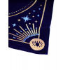 Nappe de divination bleue Message à l'univers - Nappe Tarot, Oracle et Rituel Spirituel - 2