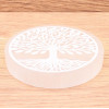 Plaque de rechargement sélénite arbre de vie 70 à 80mm - 2