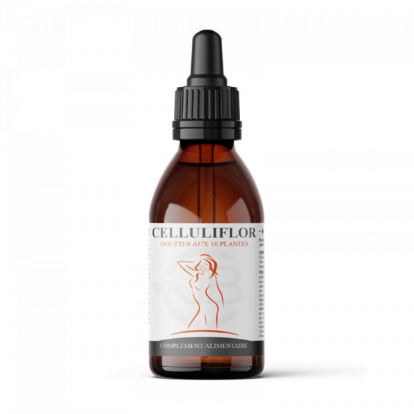 Celluliflor Gouttes Cellulite – Minceur, Rétention d'Eau 100 ml - 1