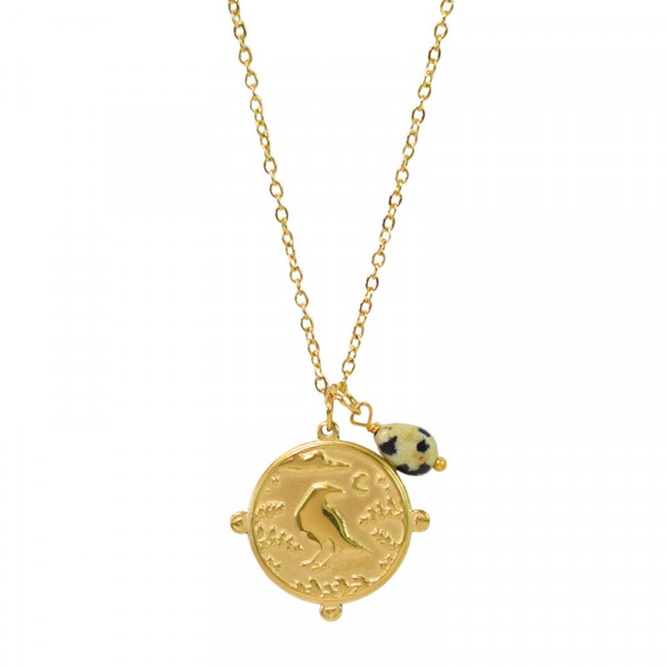 Collier Totem Le Corbeau – Symbole de Transformation, Sagesse et Protection - 1