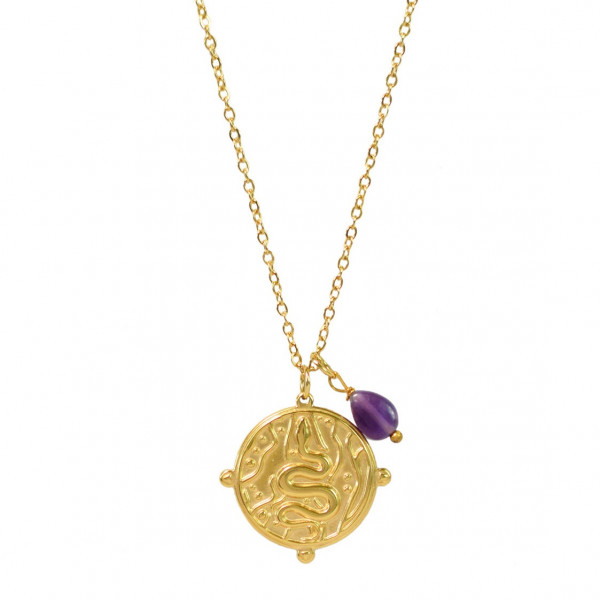 Collier Totem Serpent - Symbole de transformation et de Protection - 1