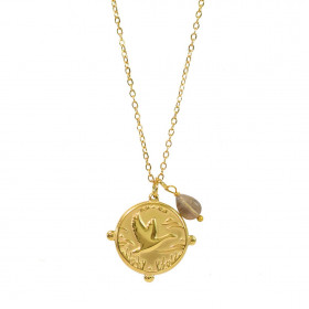 Collier Totem Oie - Symbole de Persévérance, Loyauté et Réussite personnelle - 1