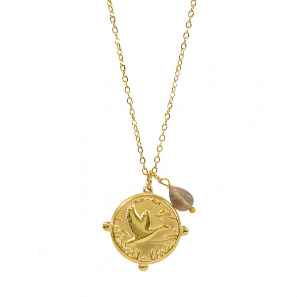 Collier Totem Oie - Symbole de Persévérance, Loyauté et Réussite personnelle - 1