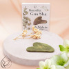 Coffret Gua Sha en Jade Néphrite - Massage Visage - 1