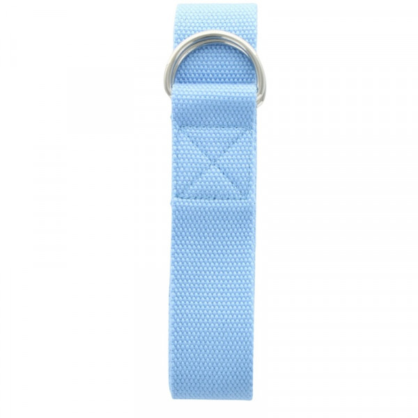 Sangle de yoga bleue réglable – Gagner en souplesse - 1