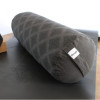 Bolster de Yoga Noir en Kapok - Coussin de soutien naturel - 2