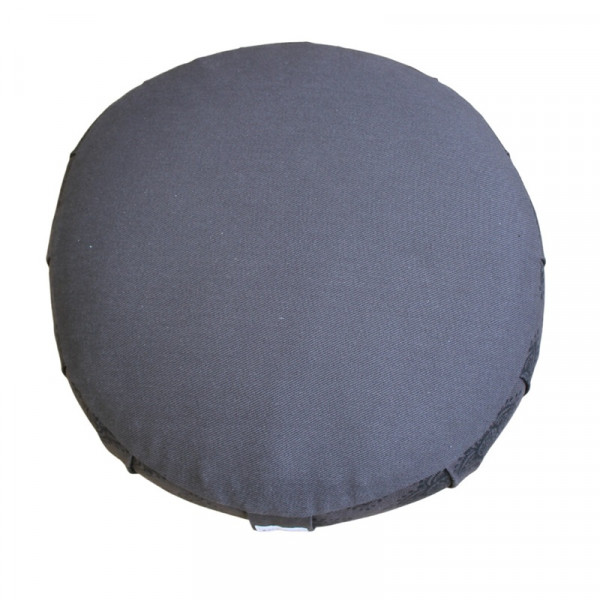 Coussin de Yoga Rond Noir Omsaé – Zafu Kapok Bio| Méditation & Yoga - 2