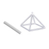 Pyramide Chantante en Cristal 10 cm - Méditation & Bien-être