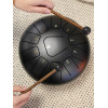 Tongue Drum Noir 25 cm – Instrument de Méditation, Relaxation - 2