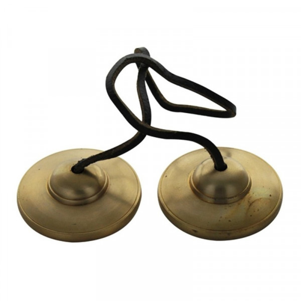 Cymbale Tibétaine en Bronze Petit Modèle - Méditation & Purification - 1